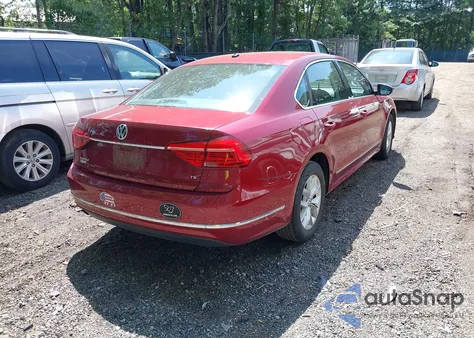 2016 Volkswagen Passat 1.8T S from USA, damaged, VIN 1VWAT7A3XGC053727